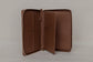 Pairre 8P passport wallet in brown leather — open interior showing eight passport slots and document sleeves